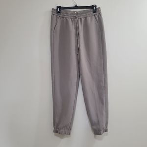 J.crew grey draped drawstring tapered pants 4